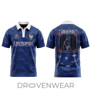 Linkin Park Vive La France Tour Polo Shirt 2026 Edition - Image 4