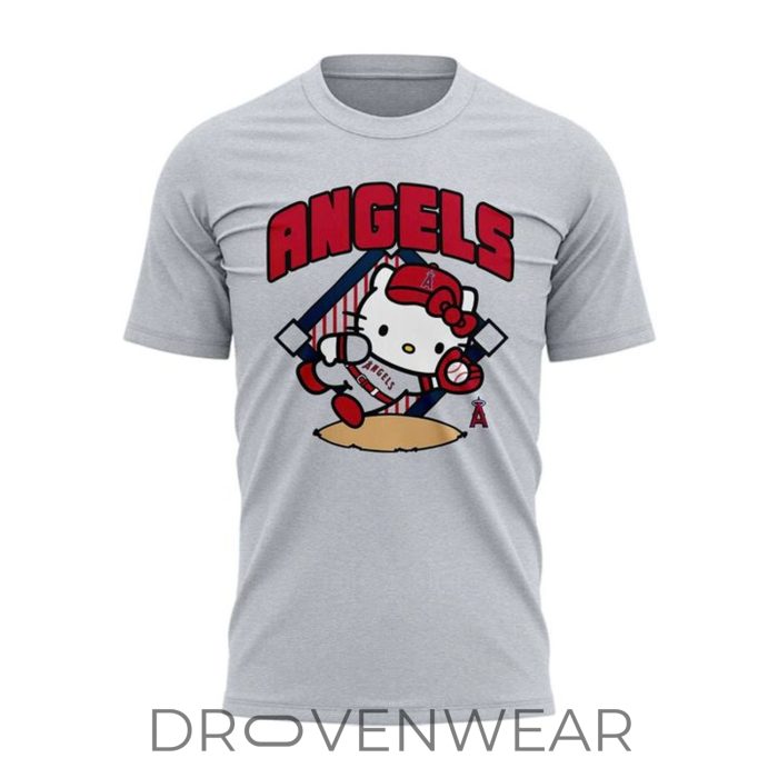 Los Angeles Angels Hello Kitty Day Shirt - Special Edition - Image 2