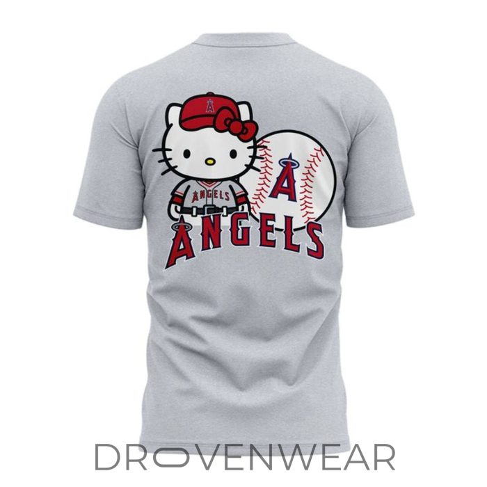 Los Angeles Angels Hello Kitty Day Shirt - Special Edition - Image 3