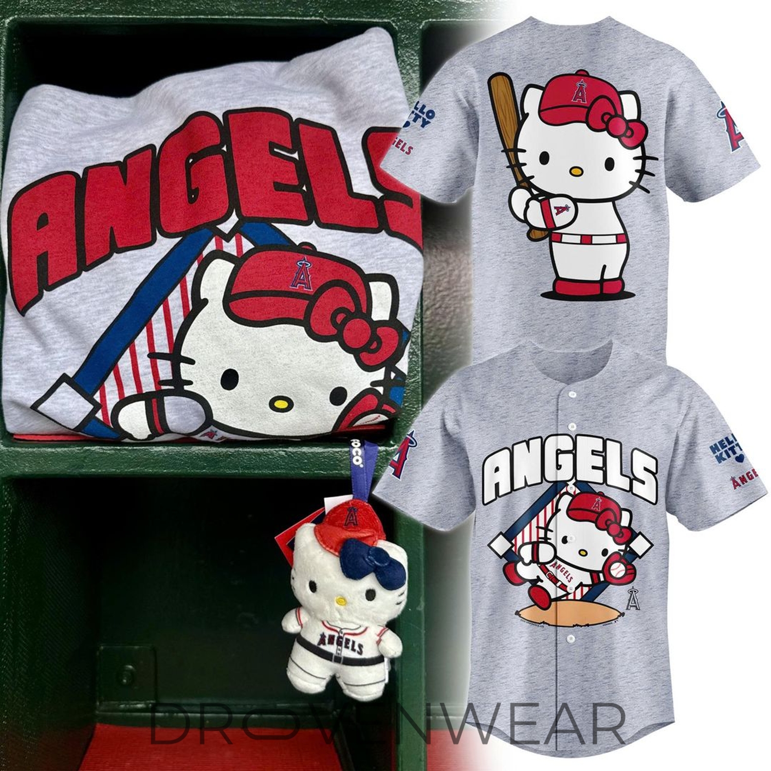 Los Angeles Angels Hello Kitty Theme Baseball Jersey 2026 Los Angeles Angels Hello Kitty Theme Baseball Jersey 2026