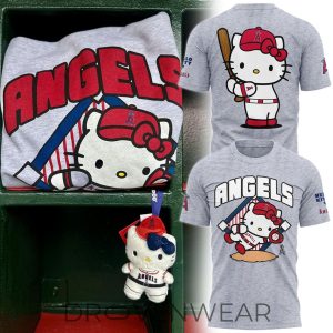 Los Angeles Angels x Hello Kitty Premium Fan Tee 2026 V2 by Drovenwear.com