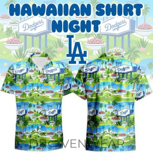 Los Angeles Dodgers 2026 Hawaii Shirt Night Giveaway by Drovenwear.com