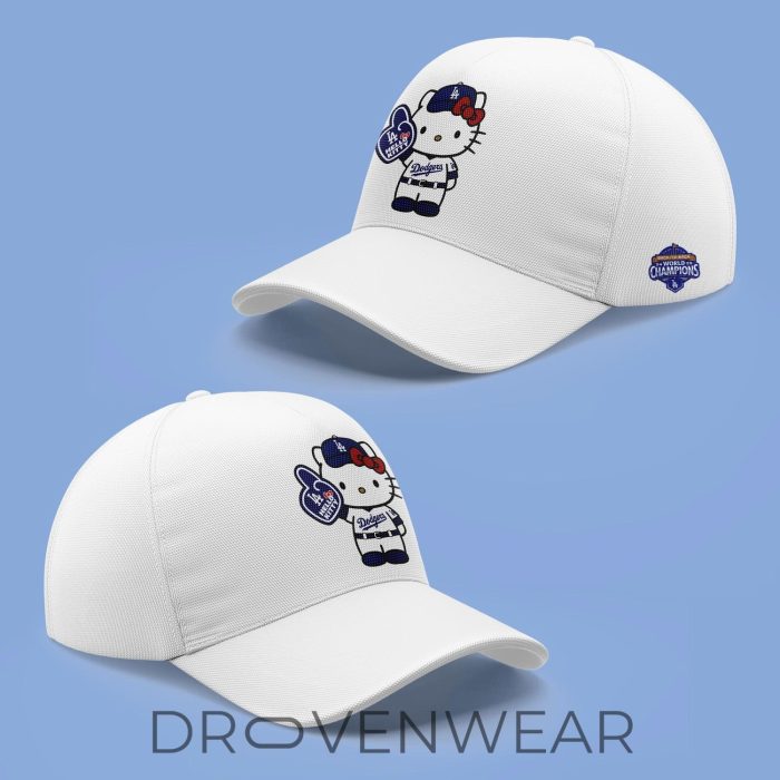 Los Angeles Dodgers 2026 Hello Kitty Night Hoodie - Image 10