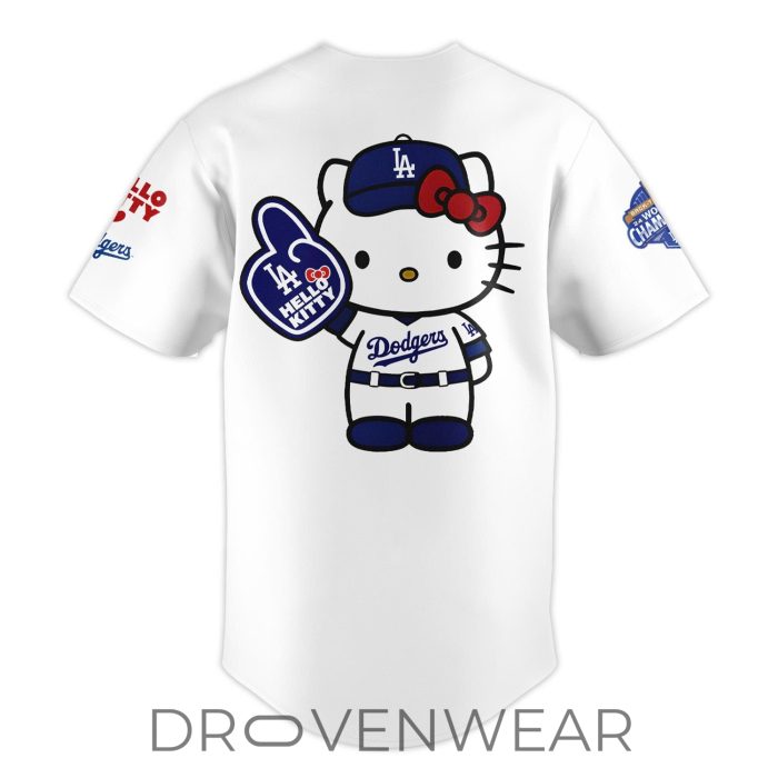 Los Angeles Dodgers 2026 Hello Kitty Night Jersey - Image 13