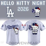 Los Angeles Dodgers 2026 Hello Kitty Night Jersey - Image 16