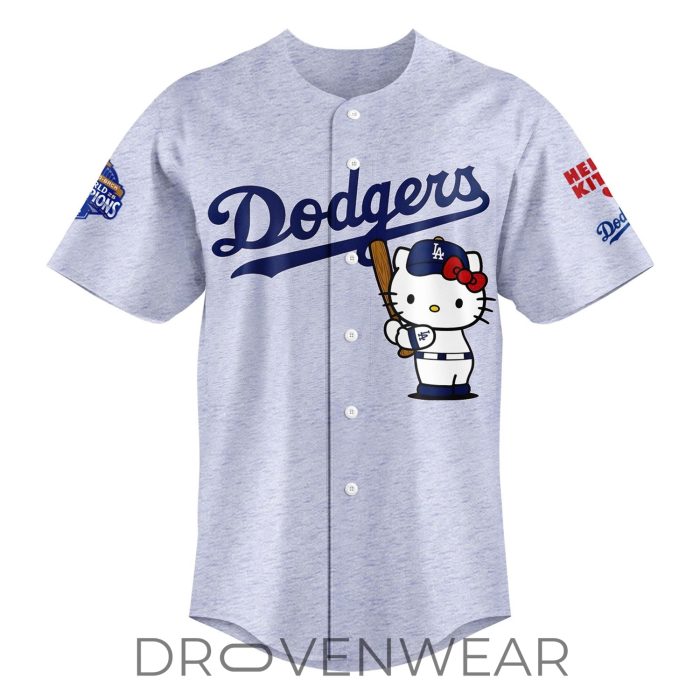 Los Angeles Dodgers 2026 Hello Kitty Night Jersey - Image 18