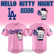 Los Angeles Dodgers 2026 Hello Kitty Night Jersey - Image 6