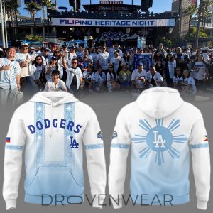 Los Angeles Dodgers Filipino Heritage Night 2026 Hoodie by Drovenwear.com