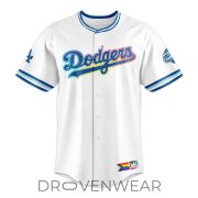 Los Angeles Dodgers LGBTQ Pride Celebration 2026 Baseball Jersey - Image 2
