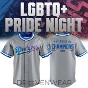 Los Angeles Dodgers LGBTQ Pride Night 2026 Collector Jersey