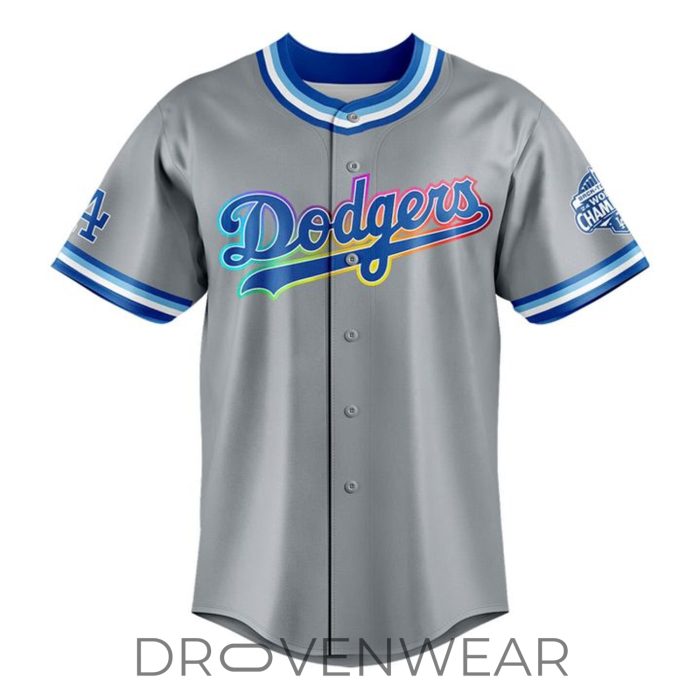 Los Angeles Dodgers LGBTQ Pride Night 2026 Collector Jersey - Image 2