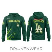 Los Angeles Dodgers Ninja Turtles Street Battle Hoodie 2026 - Image 2