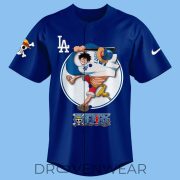 Los Angeles Dodgers One Piece Night 2026 Anime Baseball Jersey - Image 2