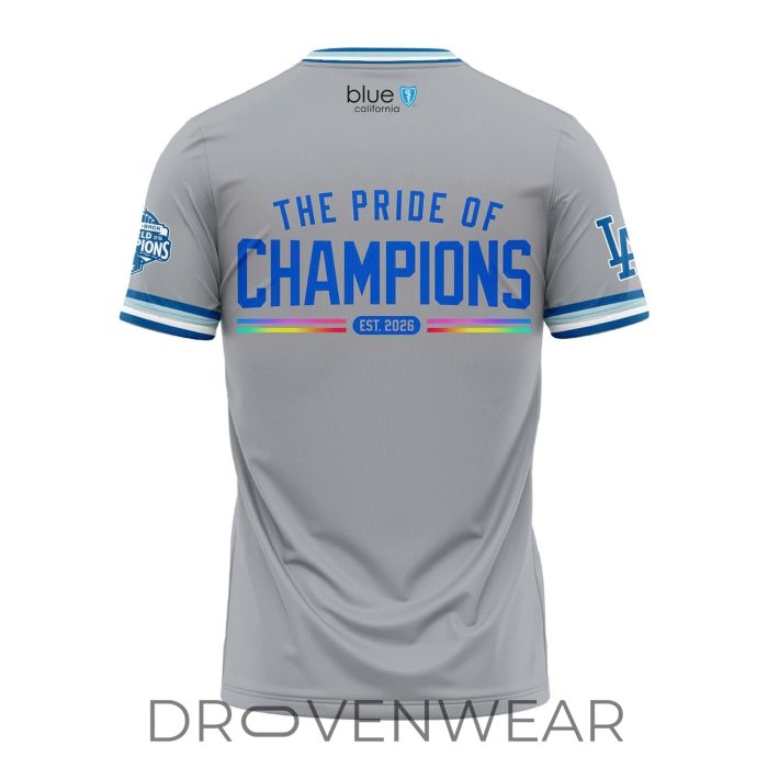 Los Angeles Dodgers Pride Night 2026 Fan Graphic T-Shirt - Image 6