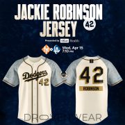 Los Angeles Dodgers Tribute to Jackie Robinson Baseball Jersey