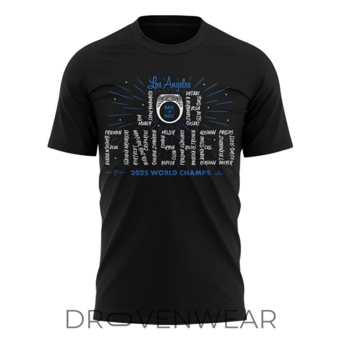 Los Angeles Dodgers x One Piece Night 2026 T-Shirt - Image 2