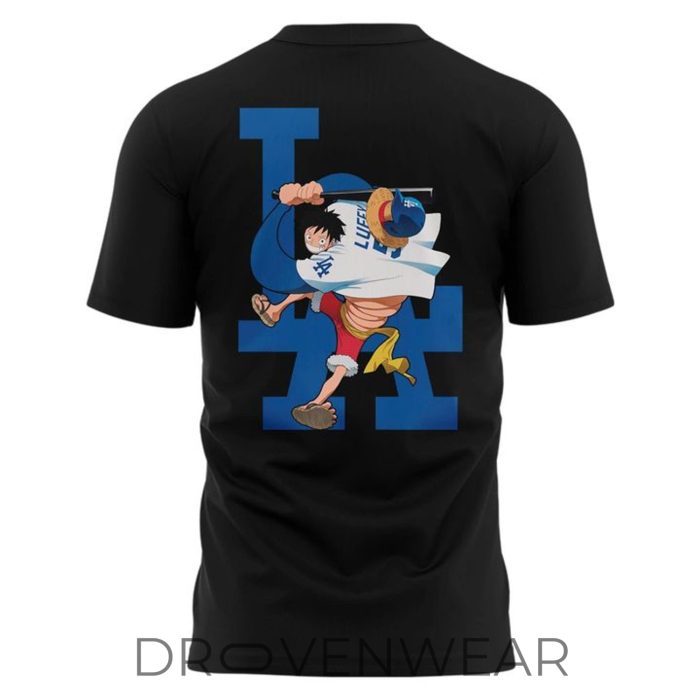 Los Angeles Dodgers x One Piece Night 2026 T-Shirt - Image 3