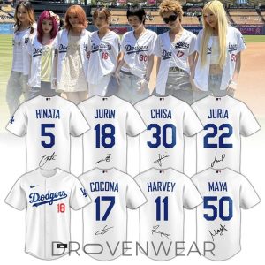 Los Angeles Dodgers x XG Special Collaboration Jersey by Drovenwear.com
