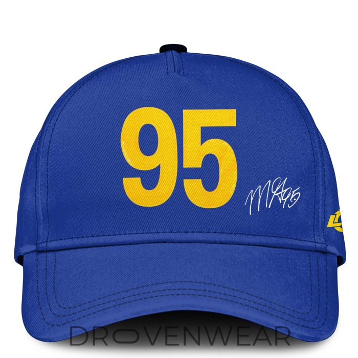 Los Angeles Rams Garrett #95 Signature Football Jersey - Image 4