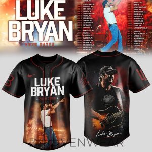 Luke Bryan Country Night Tour 2026 Baseball Jersey by Drovenwear.com