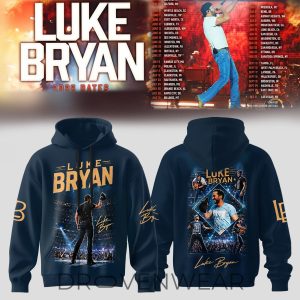 Luke Bryan Country Night Tour 2026 Hoodie V4 by Drovenwear.com