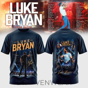 Luke Bryan Country Nights Tour 2026 Fan Shirt Version 3 by Drovenwear.com