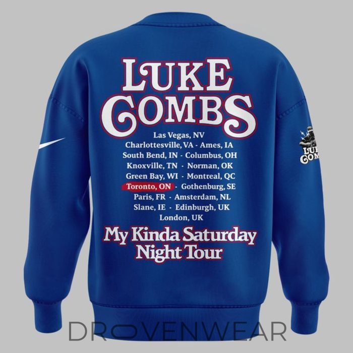 Luke Combs x Toronto Blue Jays 50th Anniversary Tour Sweatshirt - Image 3
