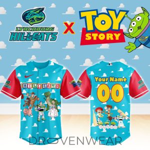 Lynchburg Hillcats Toy Story Theme Baseball Jersey by Drovenwear.com
