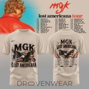MGK Lost Americana Tour 2026 Concert Graphic T-Shirt