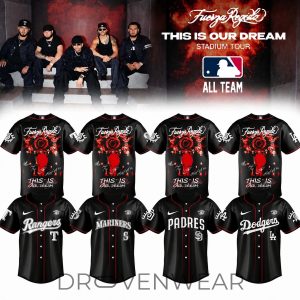 MLB Fuerza Regida Stadium Tour 2026 All Teams Jersey V2 by Drovenwear.com