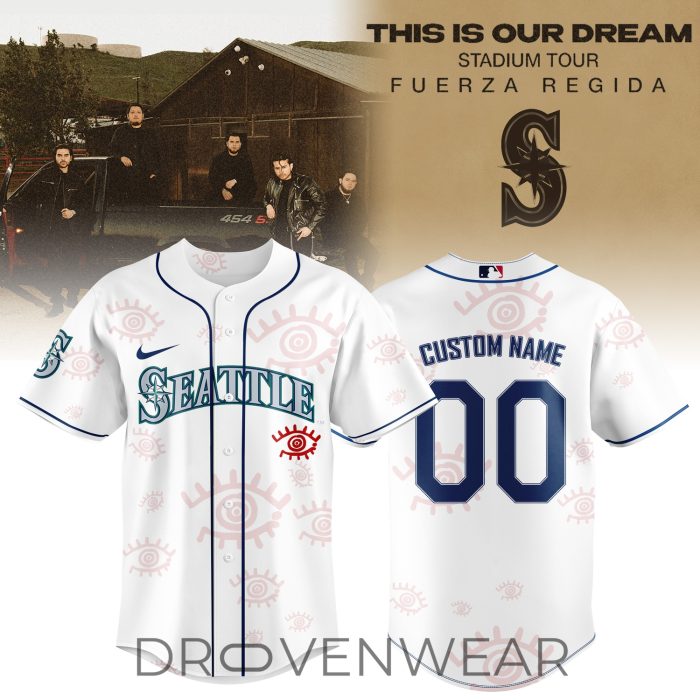 MLB Fuerza Regida Stadium Tour 2026 Commemorative Jersey V2 - Image 2