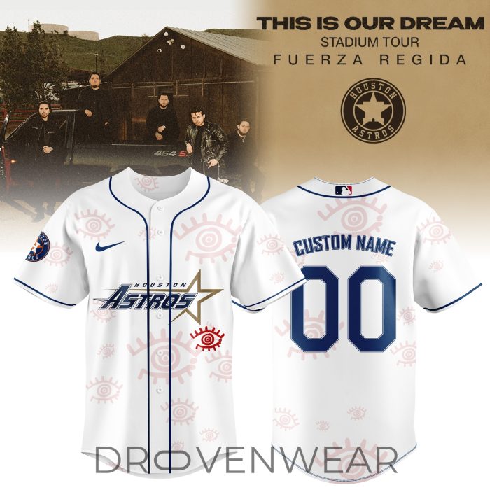 MLB Fuerza Regida Stadium Tour 2026 Commemorative Jersey V2 - Image 3