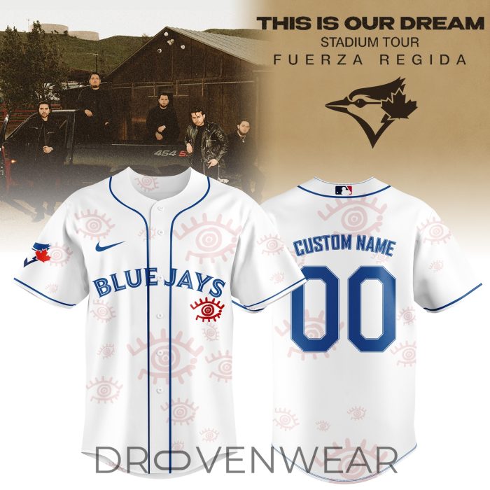 MLB Fuerza Regida Stadium Tour 2026 Commemorative Jersey V2 - Image 4