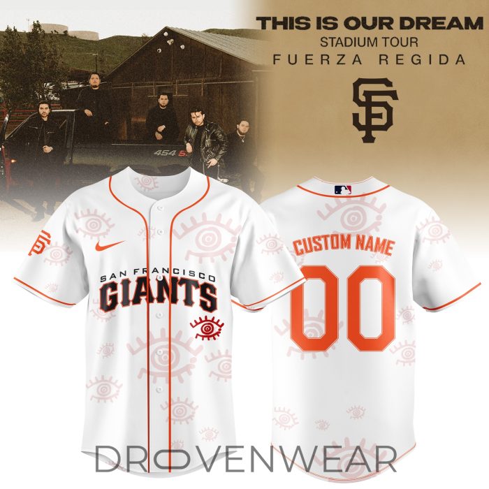 MLB Fuerza Regida Stadium Tour 2026 Commemorative Jersey V2 - Image 5