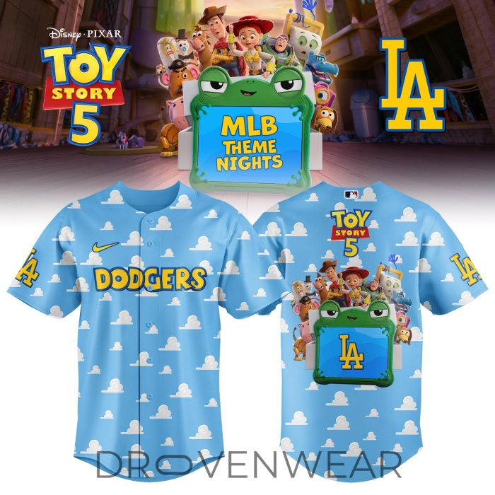 MLB Team Theme Night Inspired Toy Story 5 Collector’s Baseball Jersey - Image 3