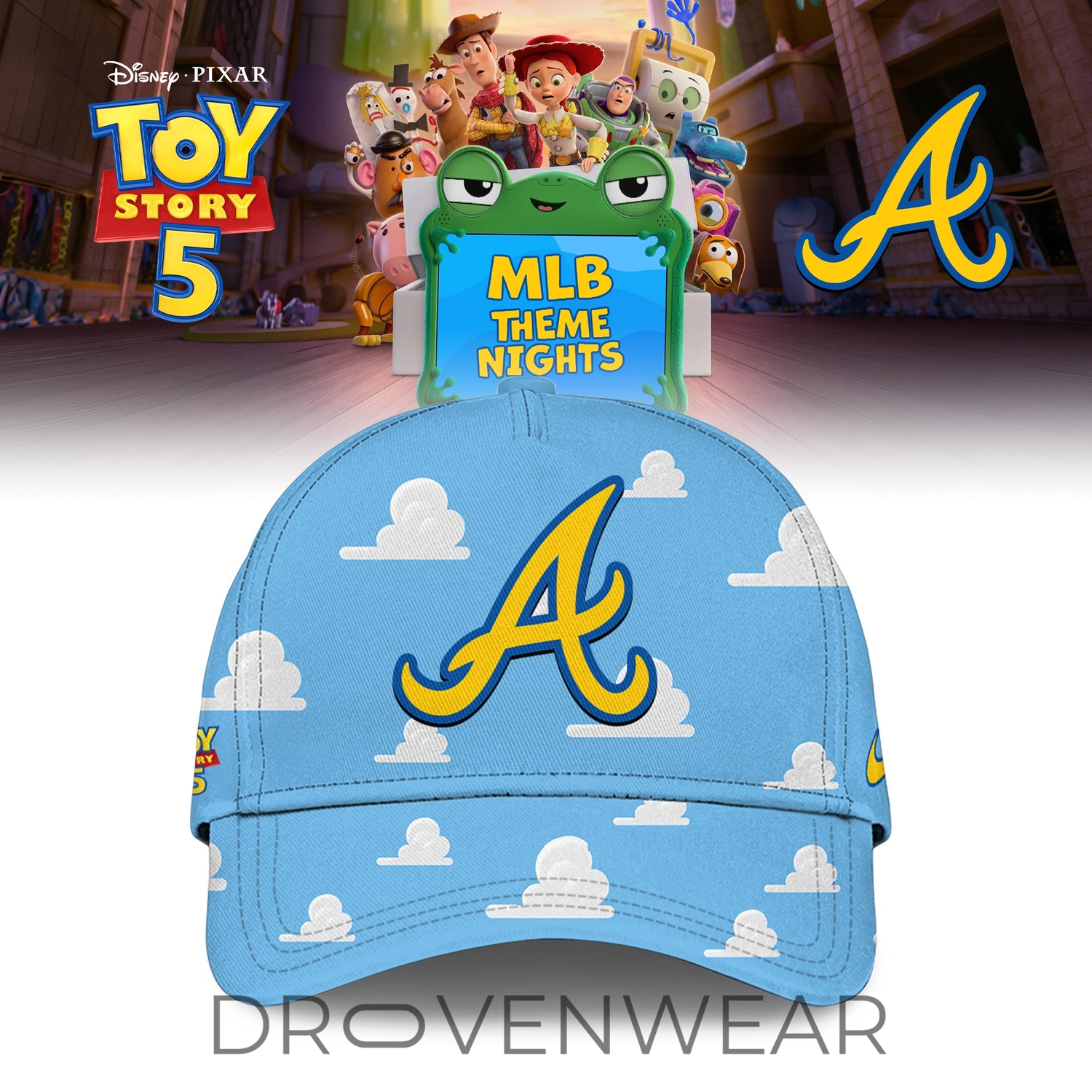 MLB Team Theme Night Inspired Toy Story 5 Collector’s Baseball Jersey MLB Team Theme Night Inspired Toy Story 5 Collector’s Baseball Jersey