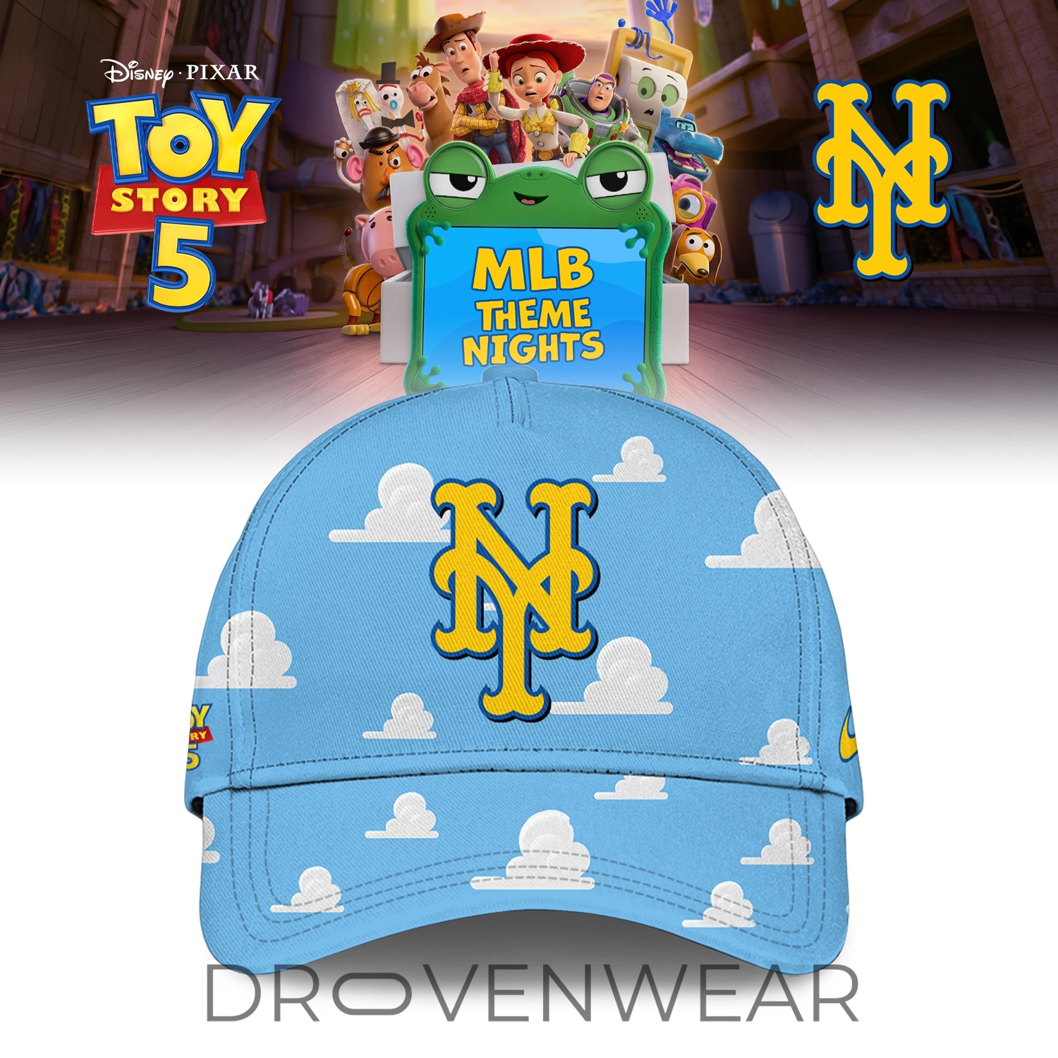 MLB Team Theme Night Inspired Toy Story 5 Collector’s Baseball Jersey MLB Team Theme Night Inspired Toy Story 5 Collector’s Baseball Jersey