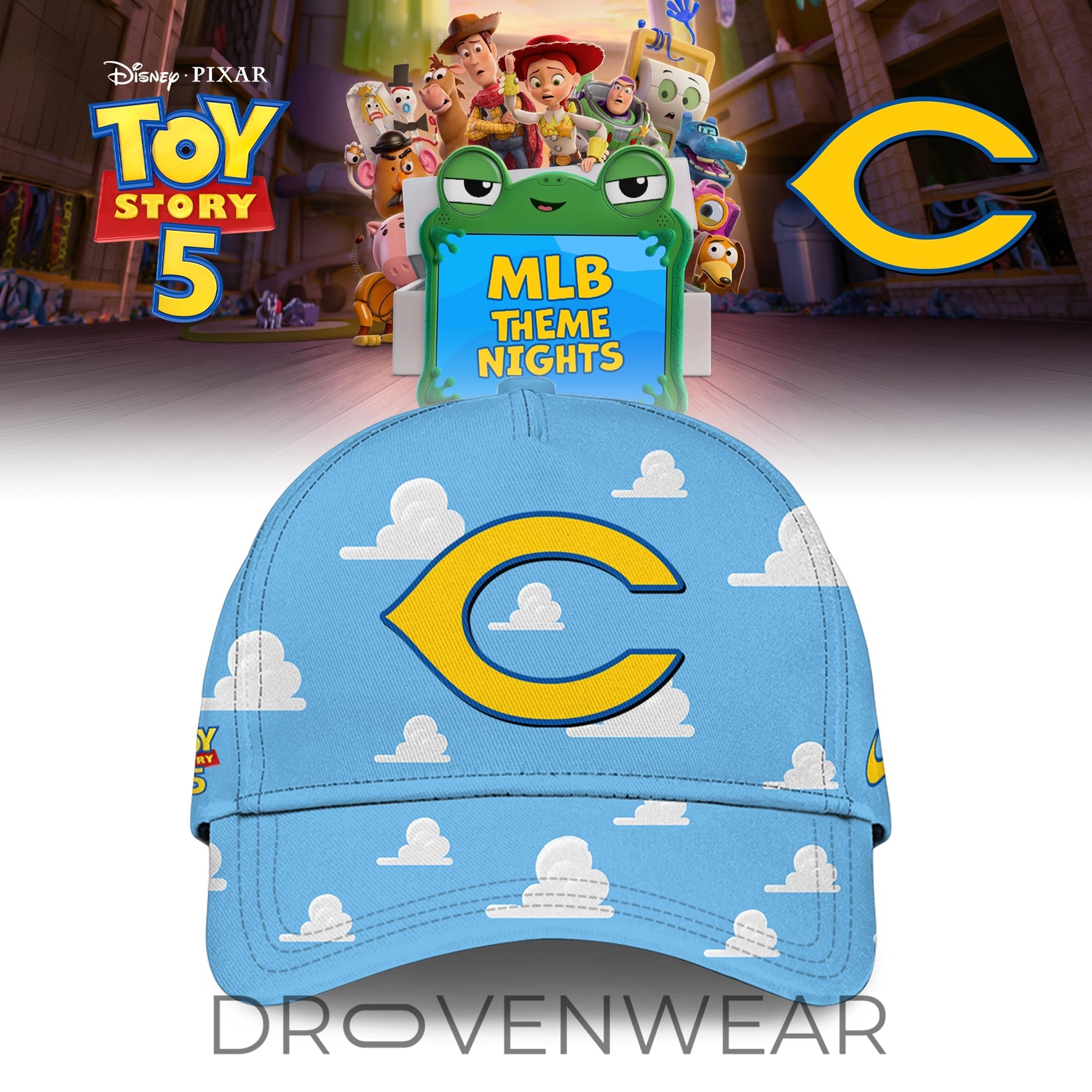 MLB Team Theme Night Inspired Toy Story 5 Collector’s Baseball Jersey MLB Team Theme Night Inspired Toy Story 5 Collector’s Baseball Jersey