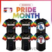 MLB Teams Pride Month 2026 Black Limited Edition Baseball Jersey