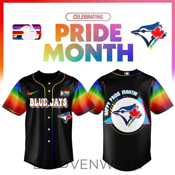 MLB Teams Pride Month 2026 Black Limited Edition Baseball Jersey - Image 4