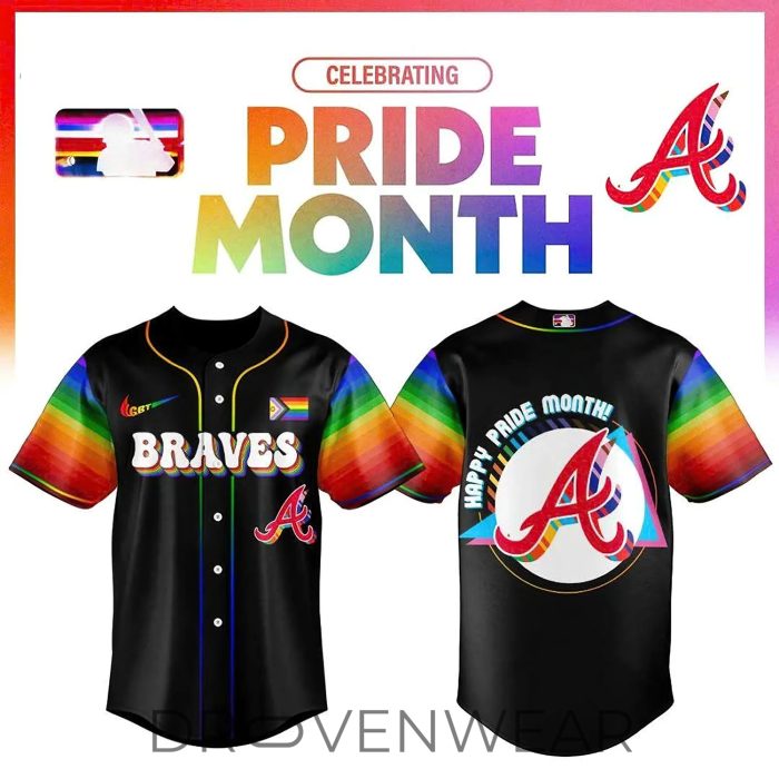 MLB Teams Pride Month 2026 Black Limited Edition Baseball Jersey - Image 5