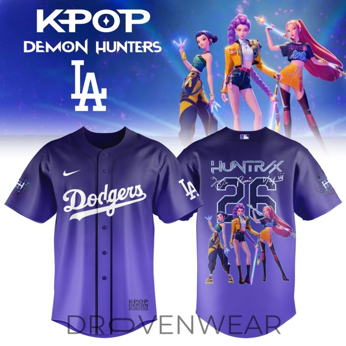 MLB Teams X KPop Demon Hunters 2026 Special Baseball Jersey Collection - Image 3