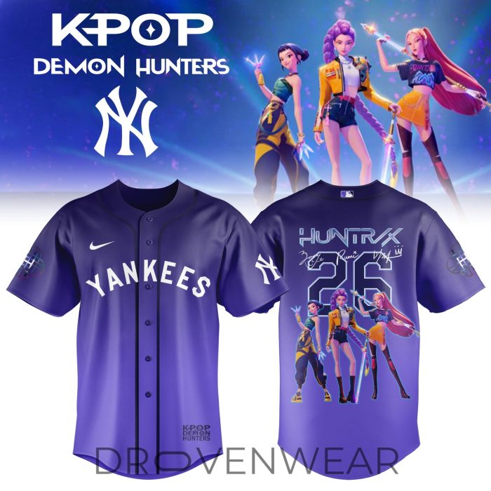 MLB Teams X KPop Demon Hunters 2026 Special Baseball Jersey Collection - Image 8