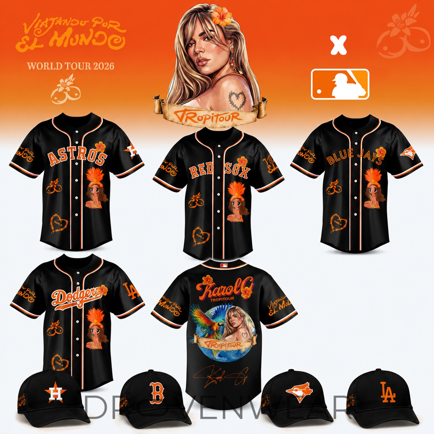 MLB Teams x Viajando Por El Mundo Tropitour 2026 Limited Jersey Collection MLB Teams x Viajando Por El Mundo Tropitour 2026 Limited Jersey Collection