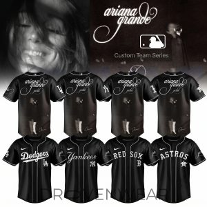 MLB x Ariana Grande Petal Collection Baseball Jersey by Drovenwear.com