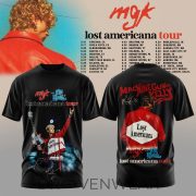 Machine Gun Kelly Lost Americana Tour 2026 Limited Fan Tee