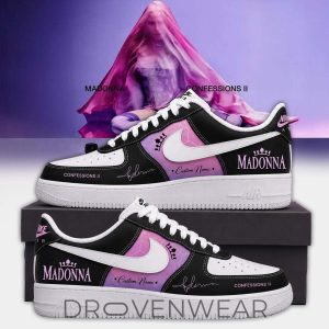 Madonna Confessions II Fan Edition AF1 Sneakers 2026 V4 by Drovenwear.com