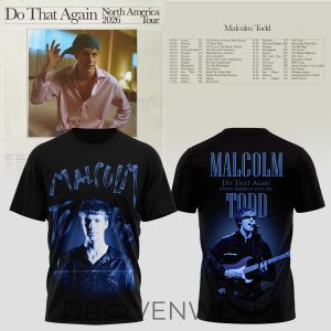 Malcolm Todd Do That Again Tour 2026 Graphic Shirt by Drovenwear.com