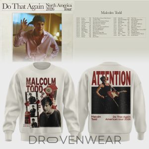 Malcolm Todd Do That Again Tour 2026 Sweater V2 by Drovenwear.com
