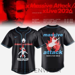 Massive Attack Live World Tour 2026 Collector Jersey by Drovenwear.com